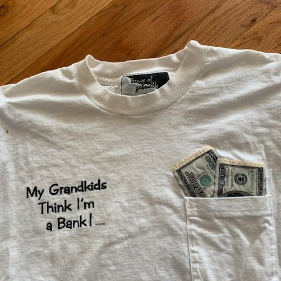 house of gabrielle white cotton tee shirt size L - Picture 2 of 5